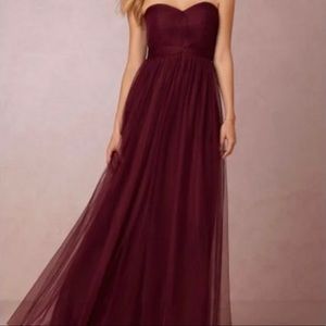 Jenny Yoo Magenta Formal Dress Bridesnaid